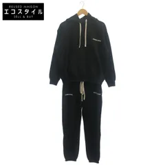 NUMBER (N)INE　ナンバーナイン　×COMMON BASE ブラック エフォートレス フーディパーカー&スウェットパンツ　Sのサムネイル