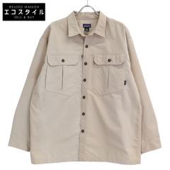 Patagonia テンペニージャケット ベージュ メンズ L コットンナイロン 