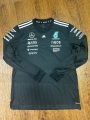未使用、水通し、2025年Mercedes F1 チームシャツ (Lくらい - メルカリ