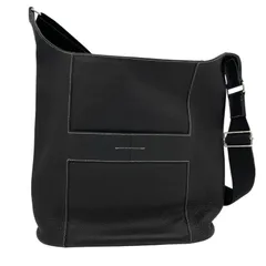 エルメス HERMES グッドニュースGM □L刻 ブラック SV金具 トリヨン メンズ ショルダーバッグのサムネイル