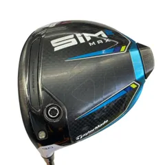 【中古】 テーラーメイド SIM2 MAX  9° レフティ USA ドライバー DR 純正特注シャフト (フレックスS) メンズ 男性用 左利き レフティ 左用 Cランク ゴルフクラブのサムネイル