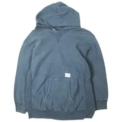 DESCENDANT ディセンダント 20AW 日本製 PX HOODED SWEATSHIRT 裏起毛 スウェットプルオーバーパーカー 202ATDS-CSM24 1 NAVY HOODY WTAPS TET トップス g26789のサムネイル