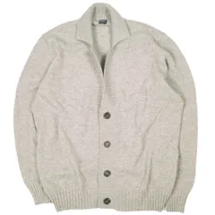 FEDELI フェデーリ フェデリ イタリア製 CARD. TWILL ML. CASHMERE 襟付き カシミアVネックカーディガン F-23F-42 48 BEIGE カシミヤ ニット トップス g26978のサムネイル