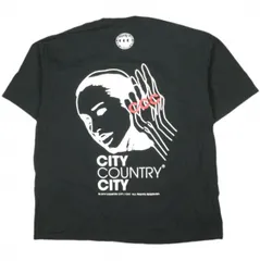 CITY COUNTRY CITY x BEAUTY&YOUTH UNITED ARROWS シティーカントリーシティー ビューティーアンドユース 23SS 別注 グラフィックプリントTシャツ CCC-235T002 XL ブラック 半袖 CCCのサムネイル