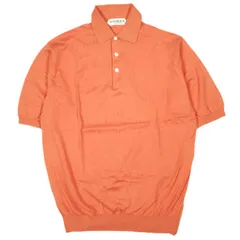 SOVEREIGN ソブリン コットンシルク ニットポロシャツ 1118-136-0686 M ORANGE UNITED ARROWS 半袖 トップス g26972のサムネイル