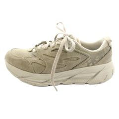 HOKA ONEONE 2024 ベージュ スニーカー 美品 - メルカリ