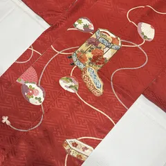 振袖　成人式　貝桶　正絹　金駒刺繍のサムネイル