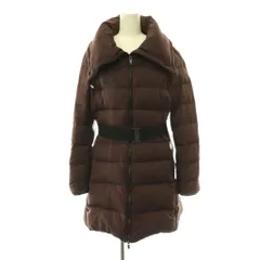 ザラ ベーシック ZARA BASIC ダウンコート アウター ロング ジップアップ USAM ブラウン /DO ■OSのサムネイル