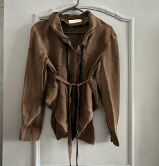 DEGAGE カオス カシュクールシルク長袖 ブラウス - メルカリ