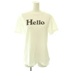 マディソンブルー MADISONBLUE HELLO CREW NECK TEE Tシャツ カットソー 半袖 1 ホワイト /HK ■OSのサムネイル