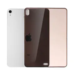 Asgens iPad Mini 6/7 (A17 Pro) 8.3インチ ブラッククリアケース、スリムシリコンケース 柔軟なソフトTPU バックカバー iPad Mini 第6/7世代 2021/2024、モデルA2567 / A2568 / A2569 /