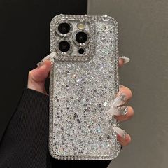 신품 iphone17 iPhone 케이스 다이아몬드 심플 고급감 반짝반짝 세련된 레이디스 15 14 13 Pro Max 대응 스마트폰 커버 프리미엄 선물 mlzzk