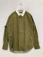 TOGA VIRILIS シャツ/ブラウス 44 グリーン コットン ペイズリー柄 その他総柄 ミドル丈 長袖 レギュラーカラー メンズのサムネイル