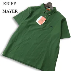 【新品 未使用】 KRIFF MAYER クリフメイヤー 接触冷感★ 半袖 鹿の子 BD ポロシャツ 大きいサイズ Sz.XL メンズ アウトドアのサムネイル