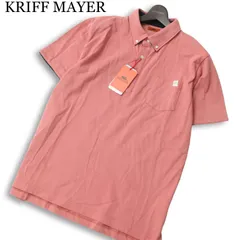 【新品 未使用】 KRIFF MAYER クリフメイヤー 半袖 鹿の子 BD ポケット ポロシャツ 大きいサイズ Sz.XL メンズ アウトドアのサムネイル
