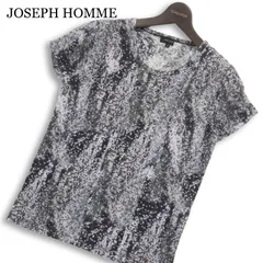 JOSEPH HOMME ジョセフ オム 春夏★ スパンコール柄 半袖 総柄 カットソー Tシャツ 日本製 Sz.46 メンズのサムネイル