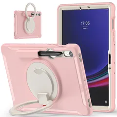 360度回転 スタンド Galaxy Tab S10 Lite/S10 FE/S9 FE 10.9インチ ケース Tab S9/S8/S7 11インチ カバー 衝撃吸収 頑丈 持ち手付き ハンドル付 Android タブレット ギャラクシー Tab S10 Lのサムネイル