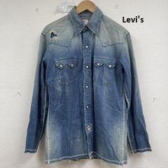 00's LEVI'S 60504 ショートホーン デニムウエスタンシャツ - メルカリ
