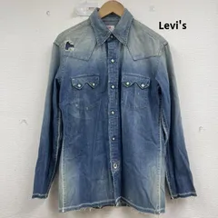 リーバイス ショートホーンタグ 復刻 モデル デニム ウエスタン シャツ 60504-5375 メンズ L ISItems【USED】【古着】【中古】50161409