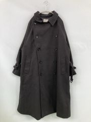 EMMA CLOTHES 엠마 클로즈 트렌치 코트 S 블랙 무지 롱 길이 후드 없음 남성