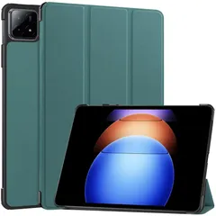 Huos Xiaomi Pad 6S Pro 12.4インチ カバー ケース タンドケース 三つ折り マグネット開閉式 スタンド機能 折り畳み 薄型 衝撃吸収 軽量 タブレット用のサムネイル
