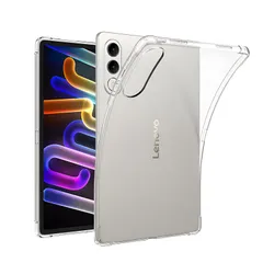 For Lenovo Xiaoxin Pad Pro GT/NEC LAVIE Tab EX 用 ケース カバー 保護ケース 【NOUKAJU】 11.1インチ TPU素材 軽量 薄型 タッチペン収納機能 耐衝撃 傷つけ防止 指紋防止 全面保護カバー (クリアのサムネイル
