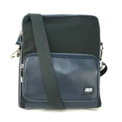 DIOR HOMME ディオールオム ナイロン レザー クロスボディ ショルダー バック ブラック、ネイビー 1COP0021WSYH965のサムネイル