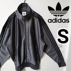 アディダス 濃灰 オーバーサイズ ファイヤーバード メンズSジャージ ジャケット アディダス 濃灰 オーバーサイズ ファイヤーバード メンズSジャージ