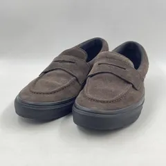 【中古】VANS 680790-0002 スエード　ローファー ダークブラウン 28.5cm バンズ[24]