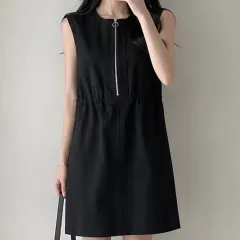 新品/フロントジッパー ミディ ONE PIECE