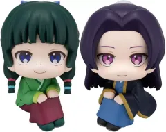 【中古】フィギュア るかっぷ 猫猫＆壬氏セット 限定座布団付き 「薬屋のひとりごと」メガトレショップ＆プレミアムバンダイ限定