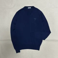 ヴェルサーチェ コレクション Vネック ウール ニットのサムネイル