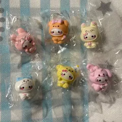 ちいかわ クマ ドール ハローキティ ミニ フィギュア 6種 セット