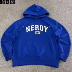 NERDY WHO Tシャツ ブルー M 0612のサムネイル