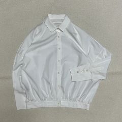 ANAYI 24SS エコナットツイルクロップドシャツ 38 白 2WAY - メルカリ