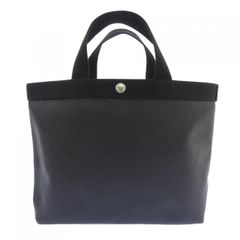 極美品◉エルベシャプエ◉605C◉コーデュラスクエアトートA4・L◉紺