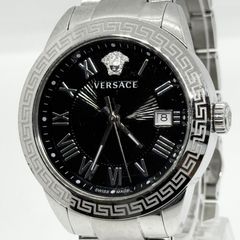 高級美品VERSACEヴェルサーチランドマークZSQメンズ腕時計クォーツ