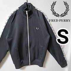 美品 フレッドペリー ツインテープ トラックジャケット ブラック М