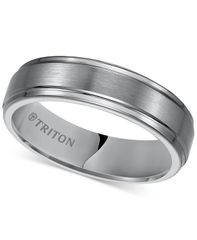 트리톤 남성 액세서리 링 Triton Mens Tungsten Carbide Ring 6mm Comfort Fit Wedding Band Tungsten