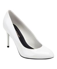 마크 피셔 레이디스 슈즈 펌프스 Marc Fisher Womens Rigby SlipOn Stiletto Pumps White Patent 화이트
