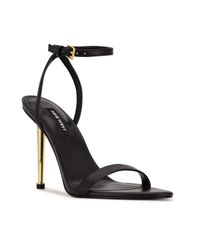 나인 웨스트 여성 신발 샌들 Nine West Womens Reina Almond Toe Stiletto Dress Sandals Black 블랙