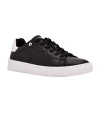캘빈 클라인 맨즈 슈즈 스니커 레이스 Calvin Klein Mens Lucio Casual Lace Up Sneakers Black White Croc 화이트