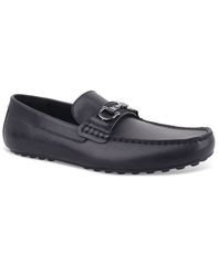 알파니 남성 신발 슬리폰 로퍼 가죽 Alfani Mens Jasonn Leather SlipOn Bit Driving Loafers Black Leather 부