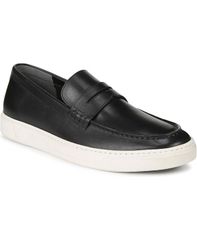 바이오닉 남성 신발 슬리폰 로퍼 Vionic Mens Thompson Loafers Black veg leather 블랙