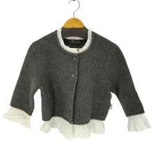ザラ ZARA ポプリンコンビニットジャケット レディース import：M 