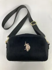 U.S. POLO ASSN. ユーエスポロアッスン ショルダーバッグ ブラック メンズ レディースのサムネイル