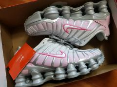 NIKE ショックスTL 白 Max Orange 27.5cm 01309 - メルカリ