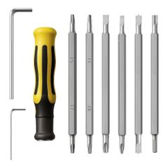 정밀 드라이버 세트 다이와 daiwa에 적합 T5 T6 T7 T8 토크 나사 육각 2.5mm 3.0mm +자-자 특수 나사 공구 분해 유지 보수 오버홀 수리 손질 베이트릴 스피닝 양축 릴 대응