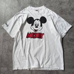 1990's “Mickey” Disney Tee made in USA / 90년대 “미키” 디즈니 T셔츠 미국제 옷자락 싱글