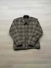 AURALEE SURI ALPACA SHAGGY CHECK BLOUSON - メルカリ